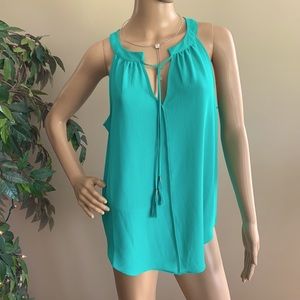 Rose & Olive Green Blouse Size Medium